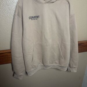 Beige Mens/ Women’s Hoodie